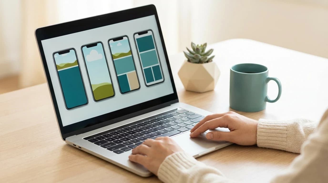 Developer workspace showing App Store Connect custom product page automation dashboard with multiple variants