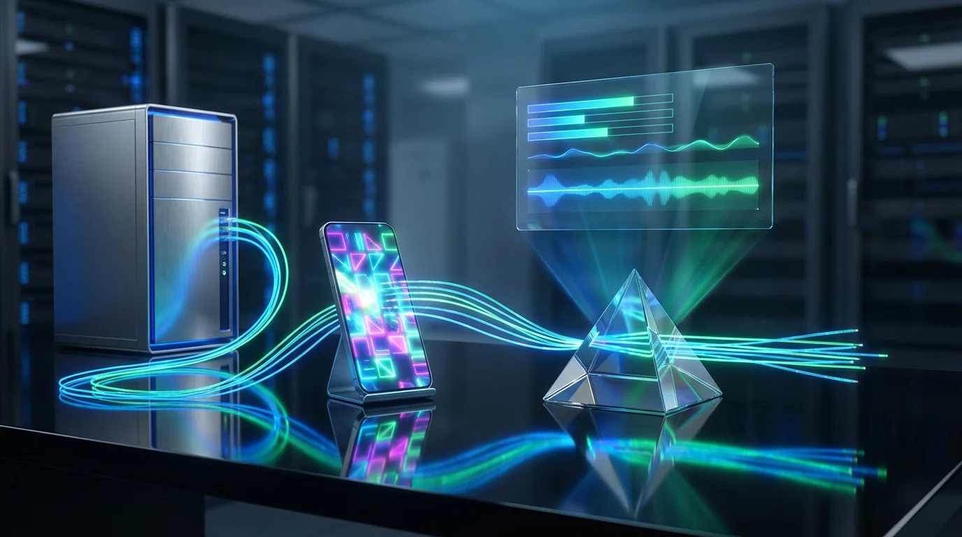 Diagram showing how an automated script diff-checks competitor App Store metadata updates