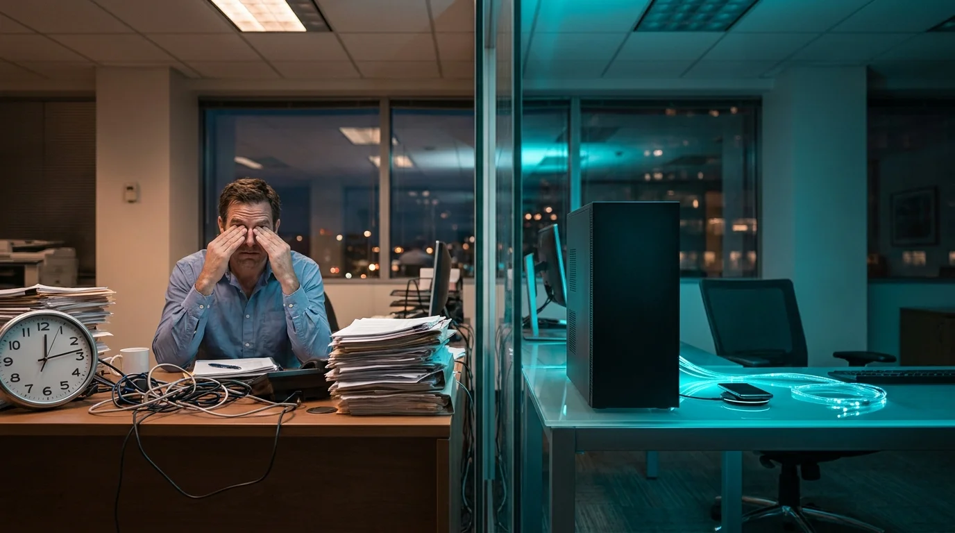 Diagram comparing manual CSV localization workflows against automated API deployment in Google Play Console