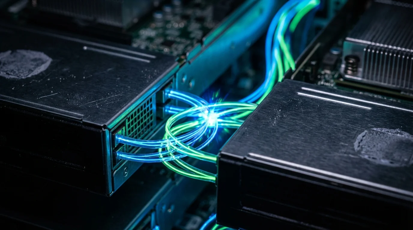 API endpoint transferring data securely to cloud infrastructure